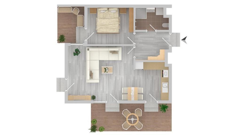 Apartament Dani-Apart Гданськ Екстер'єр фото